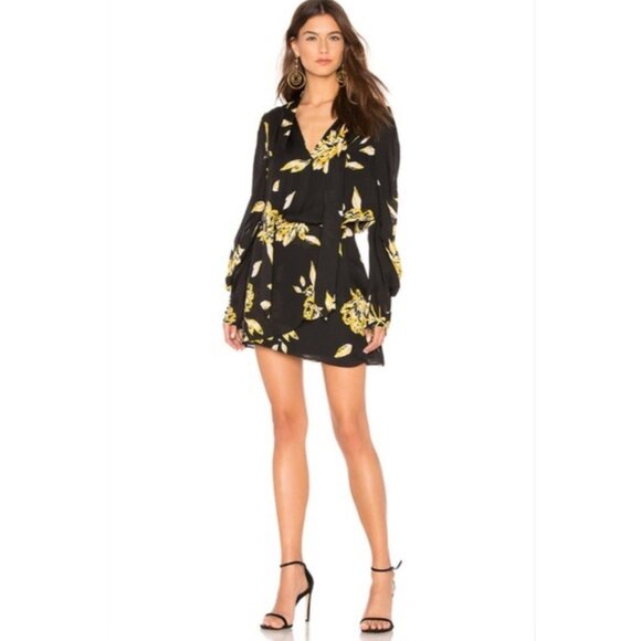 Joie Women's Gyan 100% Silk Dress Sz 6 - Picture 1 of 13